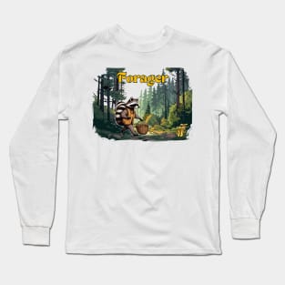 Raccoon Forager Long Sleeve T-Shirt